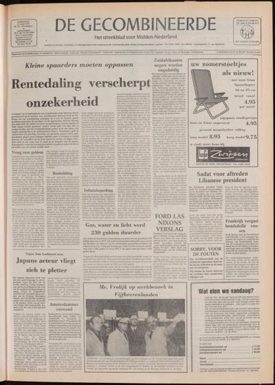 De Gecombineerde, 25 maart 1976