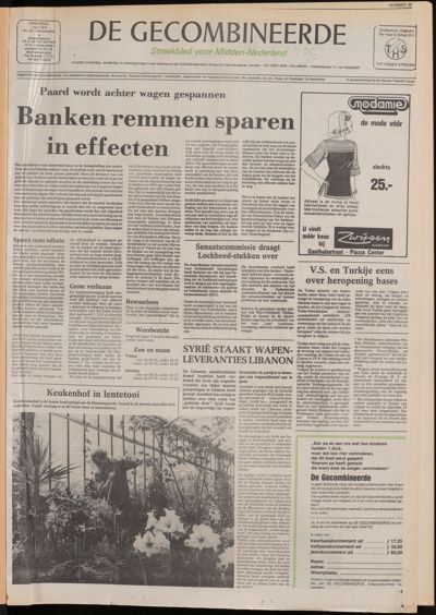 De Gecombineerde, 1 april 1976