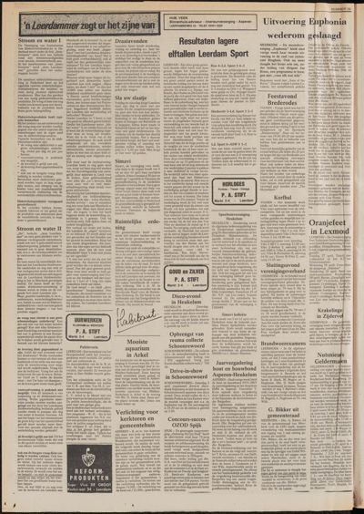De Gecombineerde, 1 april 1976