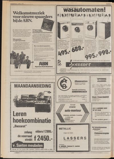 De Gecombineerde, 1 april 1976