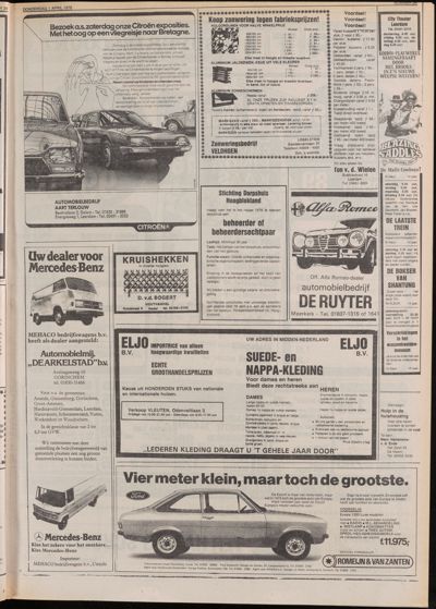De Gecombineerde, 1 april 1976