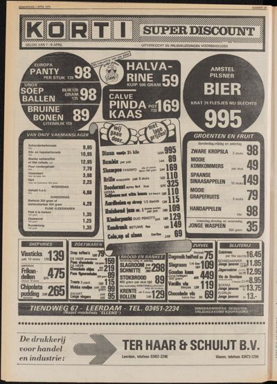 De Gecombineerde, 1 april 1976
