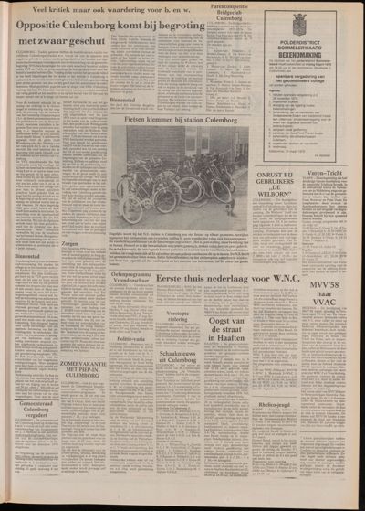 De Gecombineerde, 1 april 1976