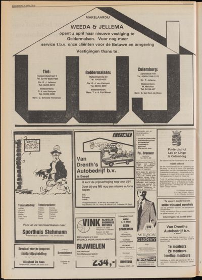 De Gecombineerde, 1 april 1976