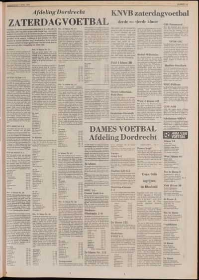 De Gecombineerde, 1 april 1976
