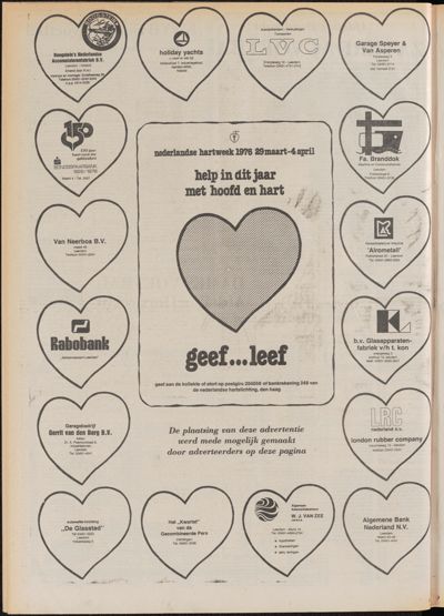 De Gecombineerde, 1 april 1976