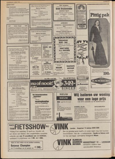 De Gecombineerde, 1 april 1976
