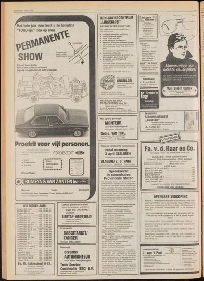 De Gecombineerde, 1 april 1978