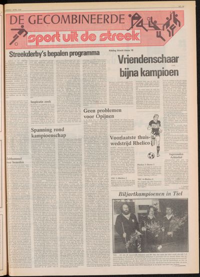 De Gecombineerde, 1 april 1978