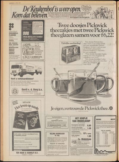 De Gecombineerde, 1 april 1978