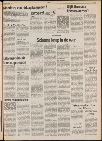 De Gecombineerde, 1 april 1978