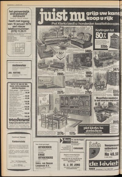 De Gecombineerde Gelderland, 11 januari 1979