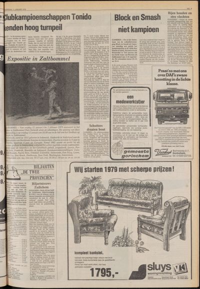 De Gecombineerde Gelderland, 11 januari 1979