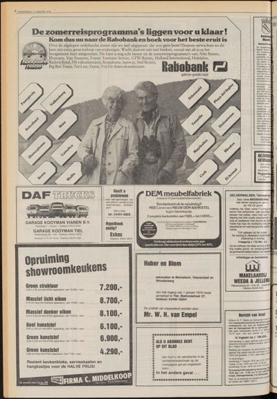 De Gecombineerde Gelderland, 11 januari 1979