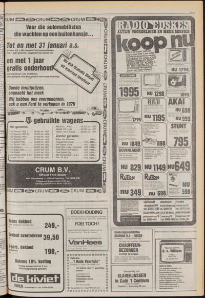 De Gecombineerde Gelderland, 11 januari 1979