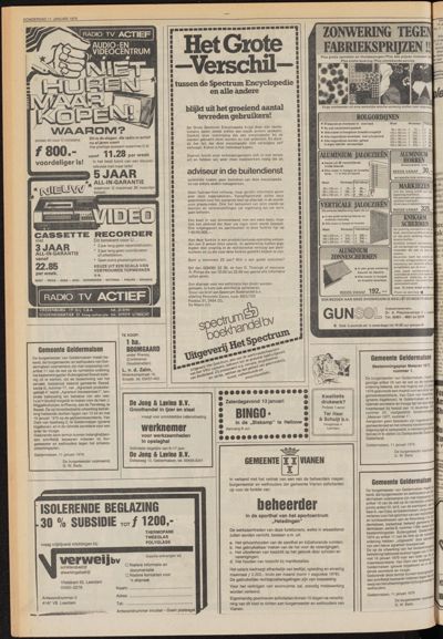 De Gecombineerde Gelderland, 11 januari 1979