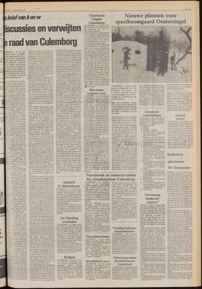 De Gecombineerde Gelderland, 1 februari 1979