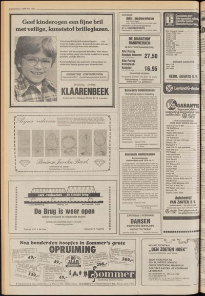 De Gecombineerde Gelderland, 1 februari 1979