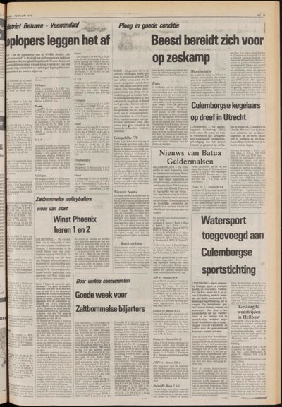 De Gecombineerde Gelderland, 1 februari 1979