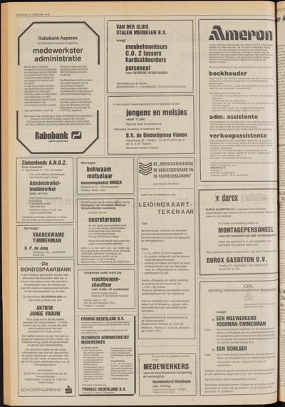 De Gecombineerde Gelderland, 10 februari 1979