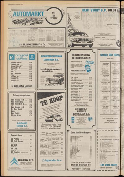 De Gecombineerde Gelderland, 10 februari 1979