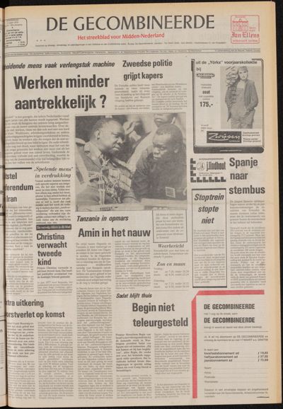 De Gecombineerde Gelderland, 1 maart 1979