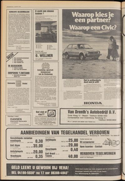 De Gecombineerde Gelderland, 1 maart 1979