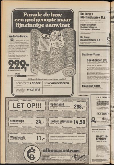 De Gecombineerde Gelderland, 1 maart 1979