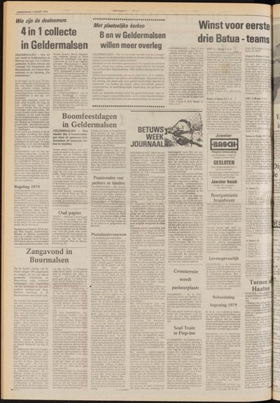 De Gecombineerde Gelderland, 1 maart 1979
