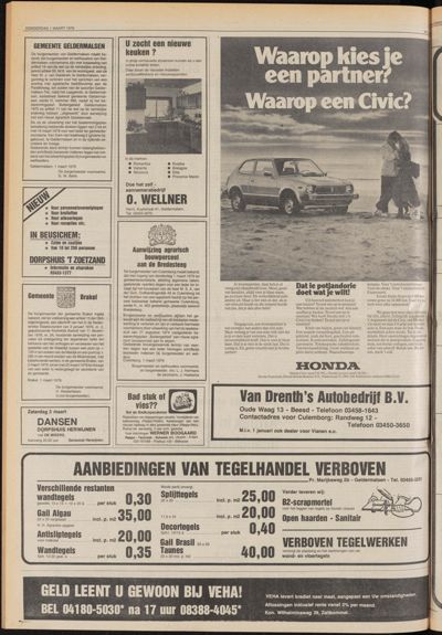 De Gecombineerde Gelderland, 1 maart 1979