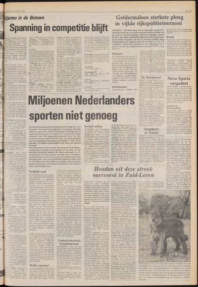 De Gecombineerde Gelderland, 1 maart 1979