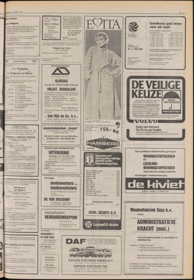 De Gecombineerde Gelderland, 1 maart 1979