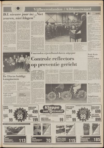 De Gecombineerde Gelderland, 12 januari 1987