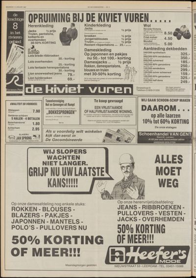 De Gecombineerde Gelderland, 12 januari 1987
