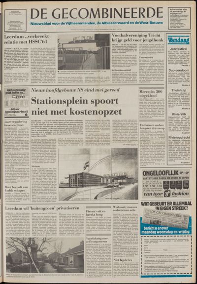 De Gecombineerde Gelderland, 11 februari 1987
