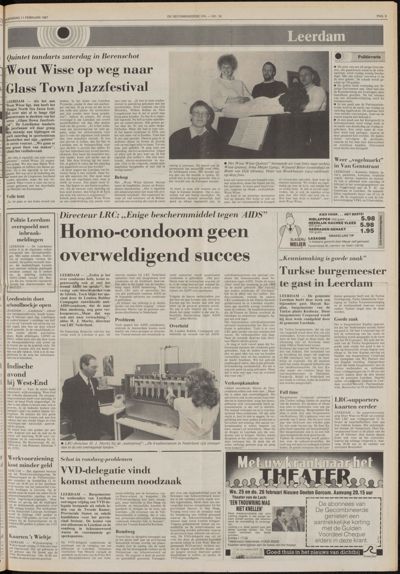 De Gecombineerde Gelderland, 11 februari 1987