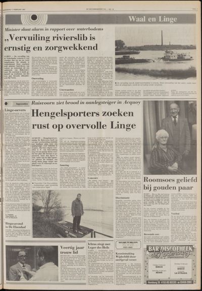 De Gecombineerde Gelderland, 11 februari 1987