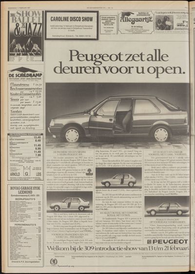 De Gecombineerde Gelderland, 11 februari 1987
