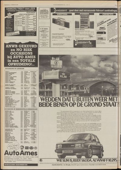 De Gecombineerde Gelderland, 11 februari 1987