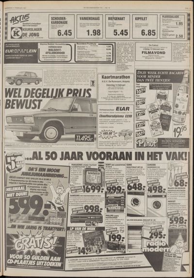 De Gecombineerde Gelderland, 11 februari 1987
