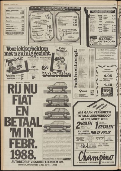 De Gecombineerde Gelderland, 11 februari 1987