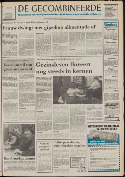 De Gecombineerde Gelderland, 11 maart 1987