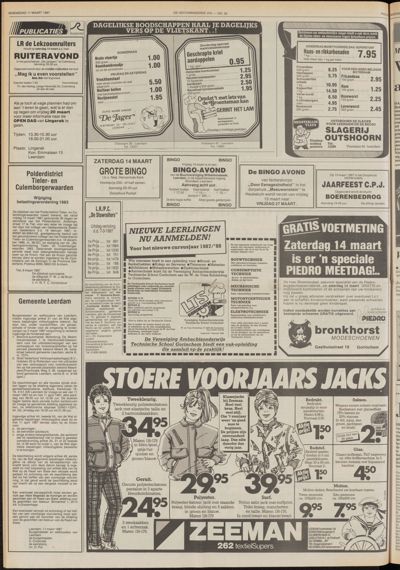 De Gecombineerde Gelderland, 11 maart 1987