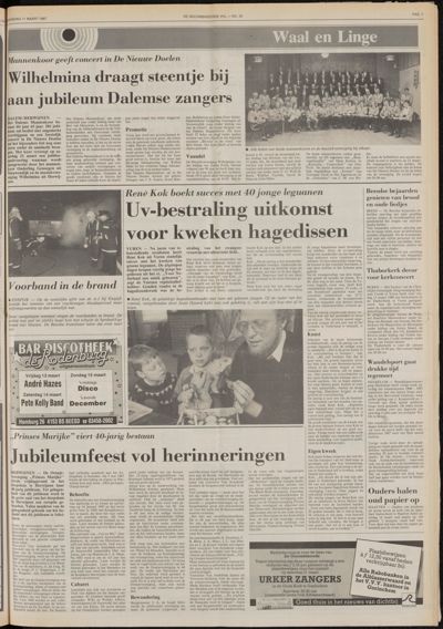 De Gecombineerde Gelderland, 11 maart 1987