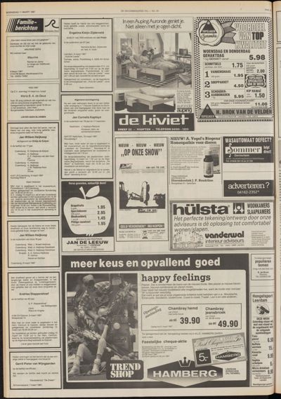 De Gecombineerde Gelderland, 11 maart 1987