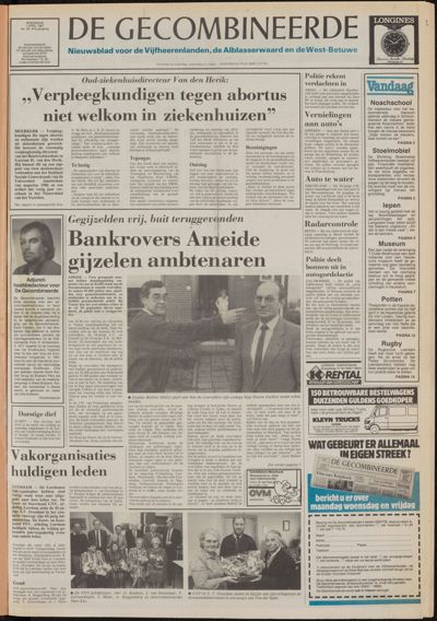 De Gecombineerde Gelderland, 1 april 1987