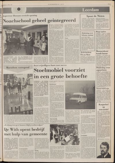 De Gecombineerde Gelderland, 1 april 1987