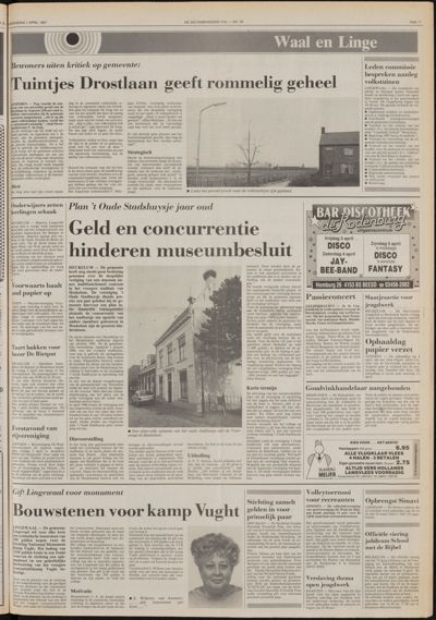 De Gecombineerde Gelderland, 1 april 1987