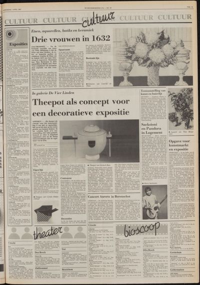 De Gecombineerde Gelderland, 1 april 1987