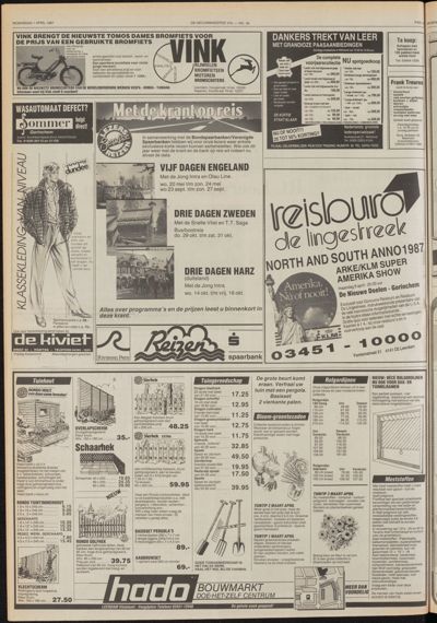 De Gecombineerde Gelderland, 1 april 1987